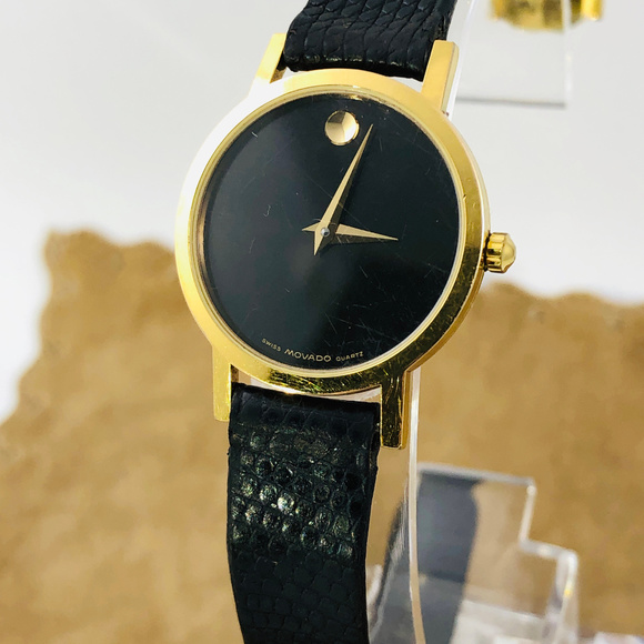 Movado Other - Vintage Movado Museum Gold Dot Swiss Quality Watch